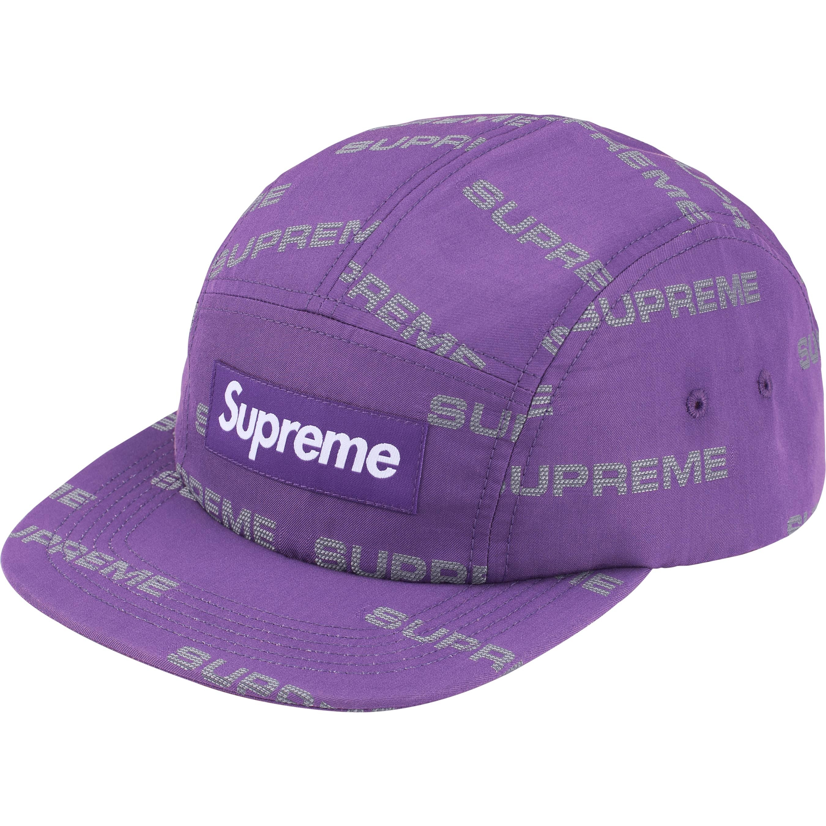 Reflective Jacquard Camp Cap view 6